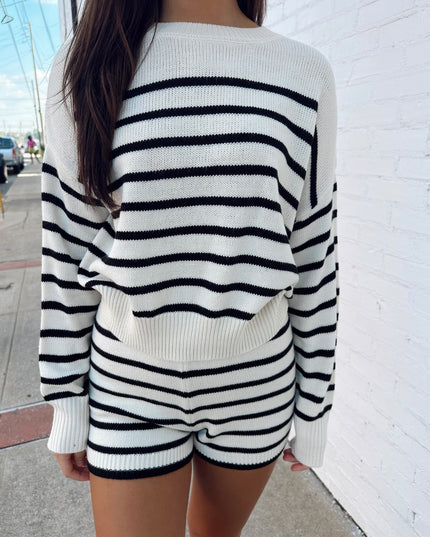 The Kayden Set- White/Black