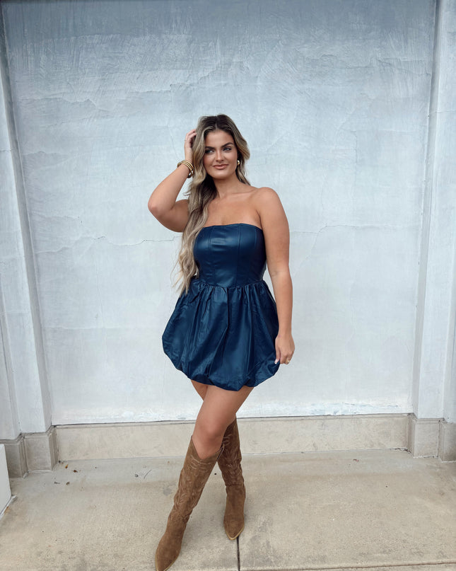 Navy Obsession Dress - Navy Blue