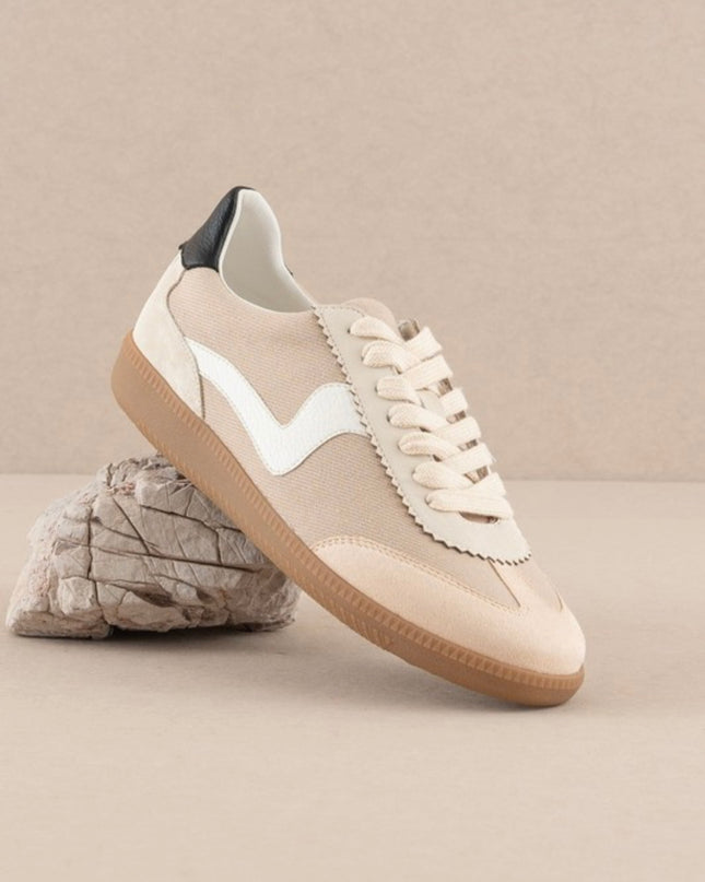 The Kyla Sneakers - Almond