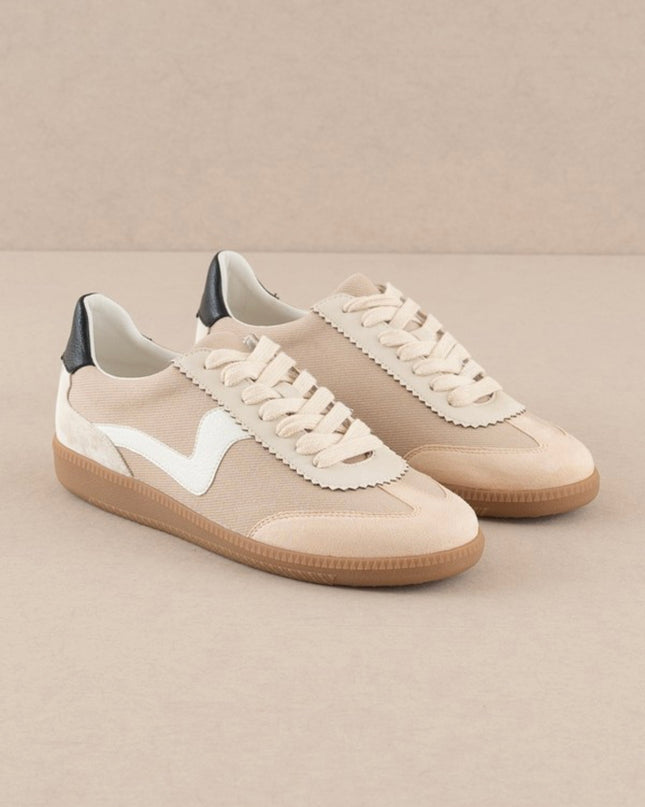 The Kyla Sneakers - Almond