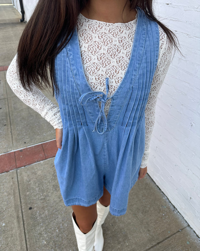 Sunset View Top -  Cream