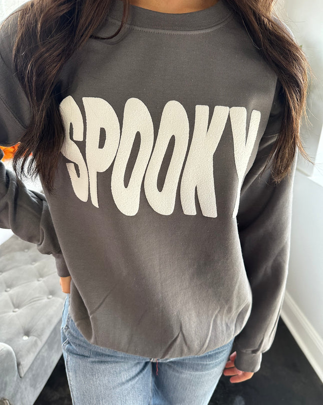 Spooky Sweatshirt - Grey