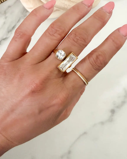 SB Emerald & Square Ring