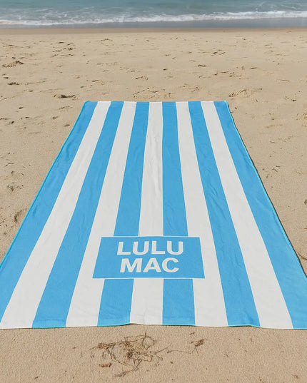 Lulu Mac Beach Towel - Blue