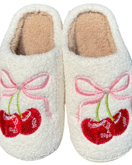 Lulu Mac Slippers - Cherry
