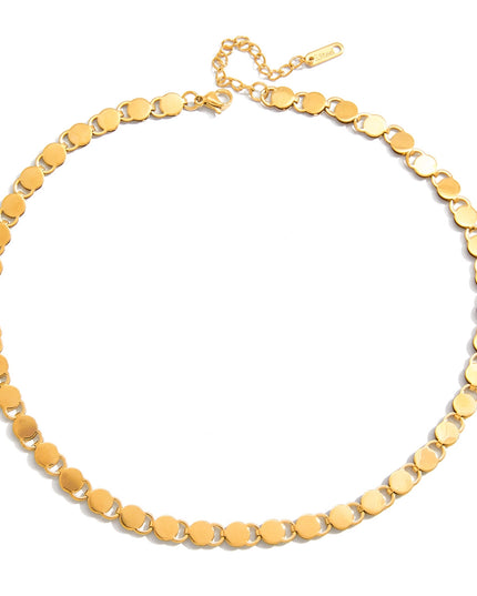 SB Layering Necklace - Coin Link
