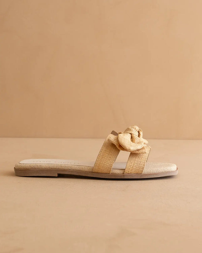 The Ginny Sandal - Natural