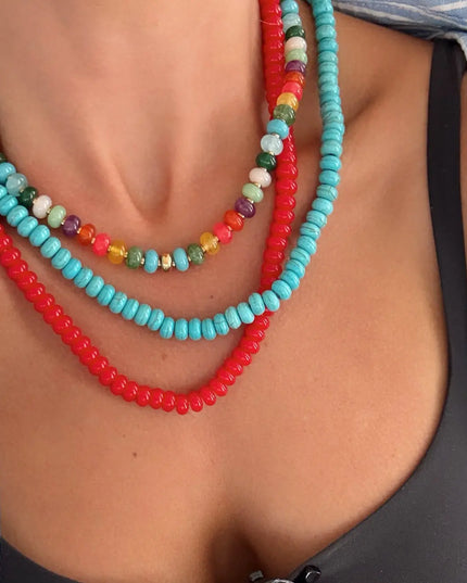 C.P Hazel Necklace - Red