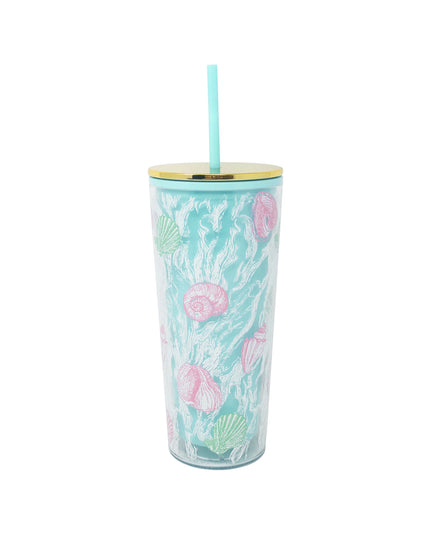 Lilly Pulitzer Tumbler w/ Straw - Shelden