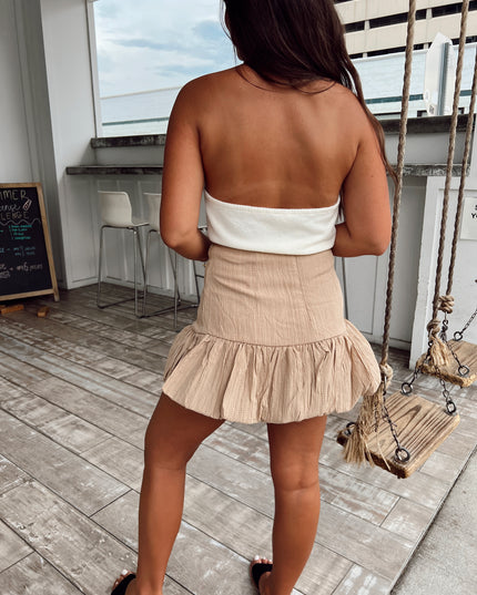 Cammy Skirt - Taupe