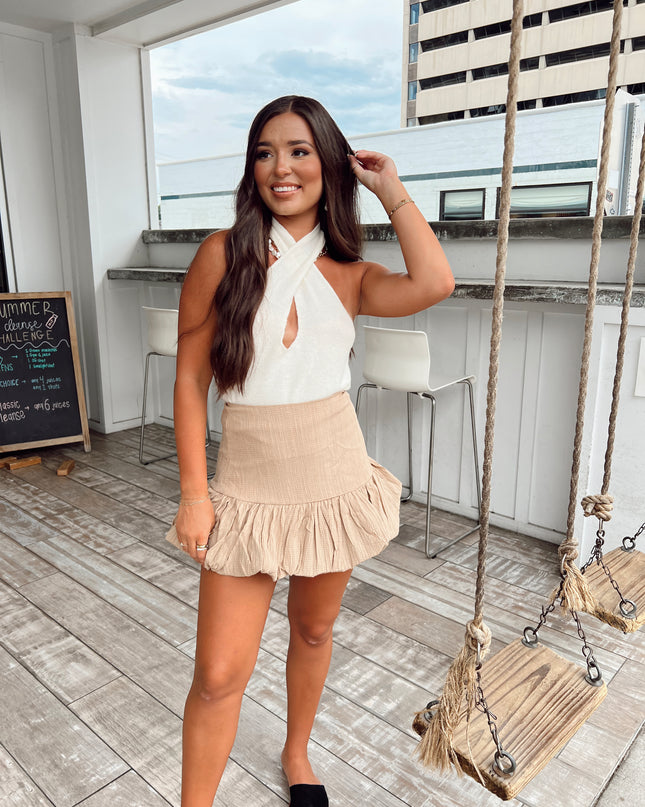 Cammy Skirt - Taupe