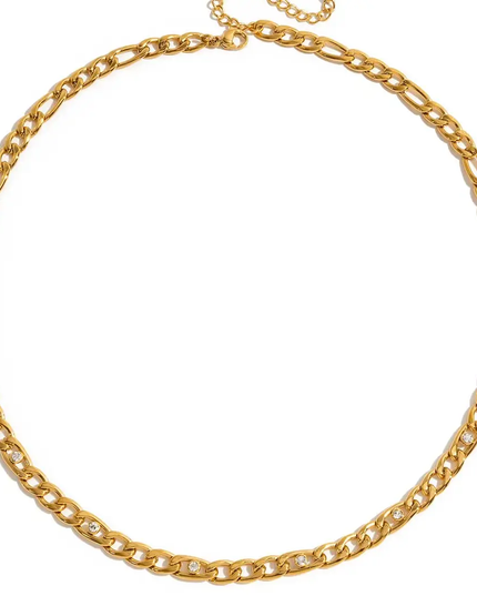 SB Figaro Cubin Chain Necklace