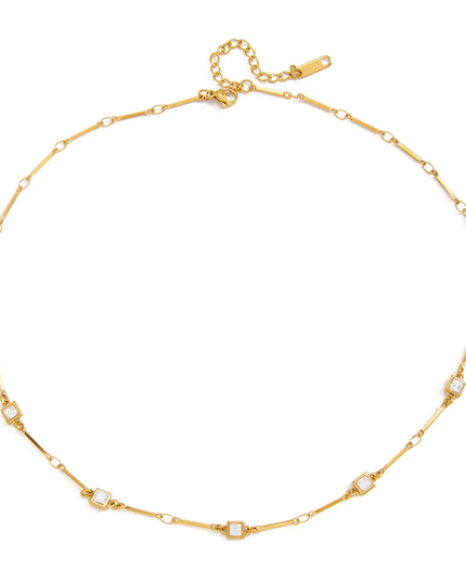 SB Gold Bar Necklace