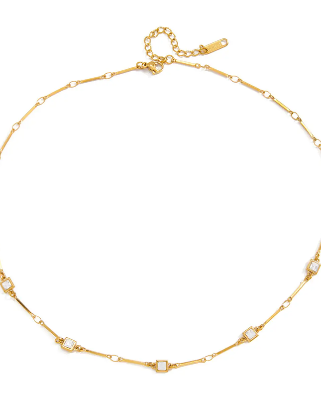 SB Gold Bar Necklace