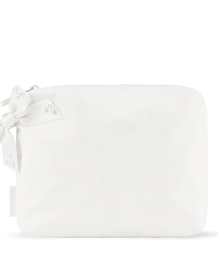 Casemate Crinkle Makeup Bag - Ivory Pearl