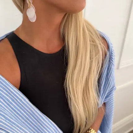 CP Pearl Seashell earrings