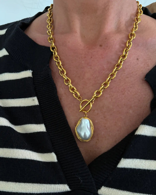 CP Pearl Drop Necklace