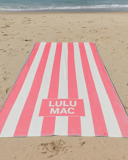 Lulu Mac Beach Towel - Pink