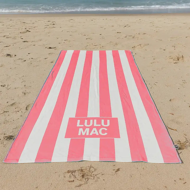 Lulu Mac Beach Towel - Pink