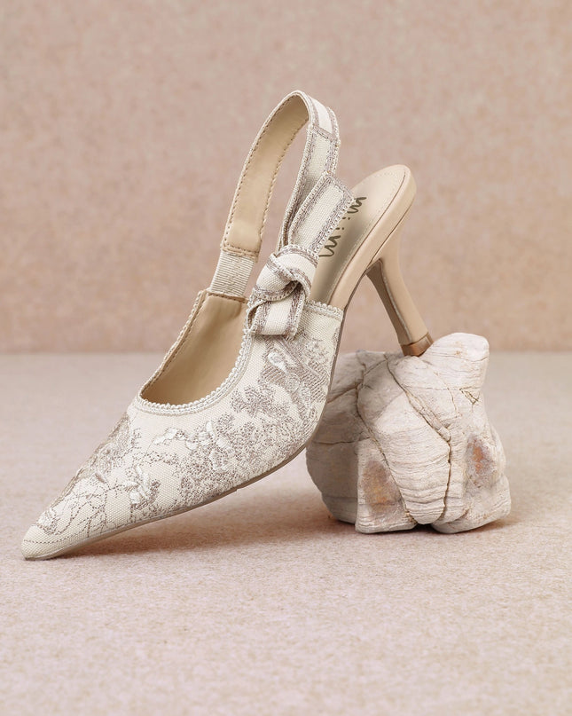 Solana Heels - Beige