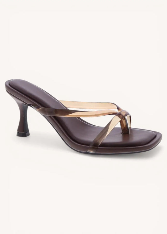 Vero Kitten Heel - Brown