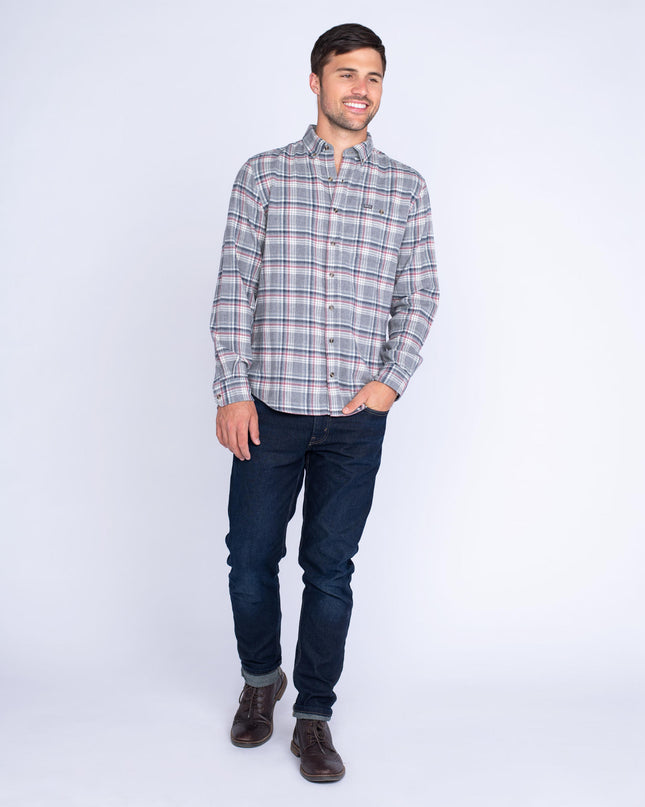 Southern Shirt Kirkwood Flannel LS - Gray Ridge