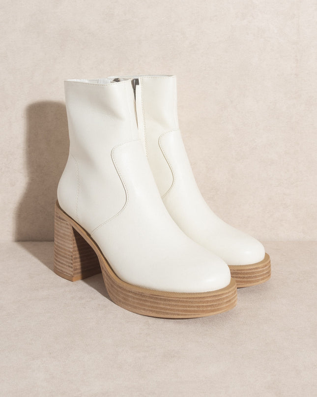 Alex Booties - White