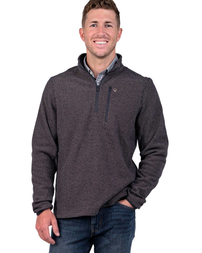 Southern Shirt Canyon Qtr Zip - Brushed Nickel