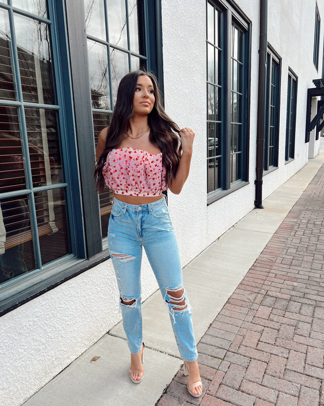 Be Mine Top - Pink