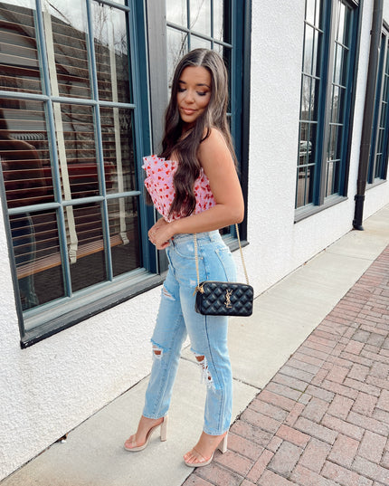 Be Mine Top - Pink