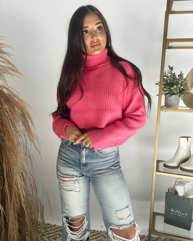So Charming Sweater - Pink