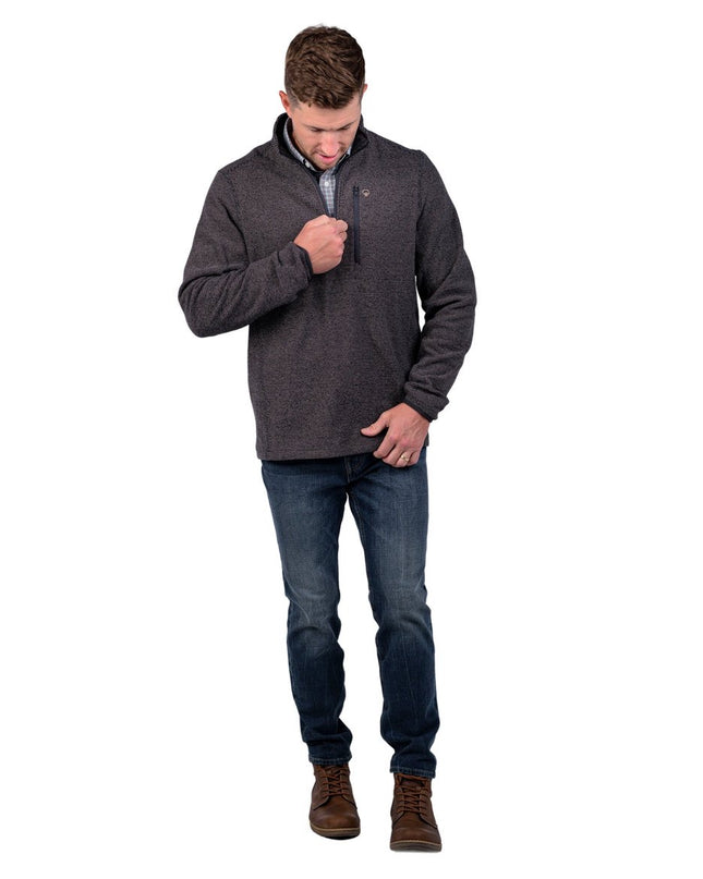 Southern Shirt Canyon Qtr Zip - Brushed Nickel