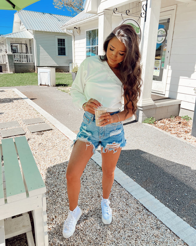 Lydia Sweatshirt - White