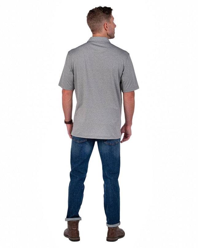 Southern Shirt Grayton Heather Polo SS - Sage